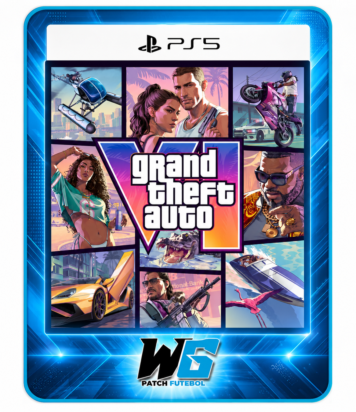 Grand Theft Auto VI (GTA VI) - PS5 - Edição Padrão - Primária - Mídia Digital