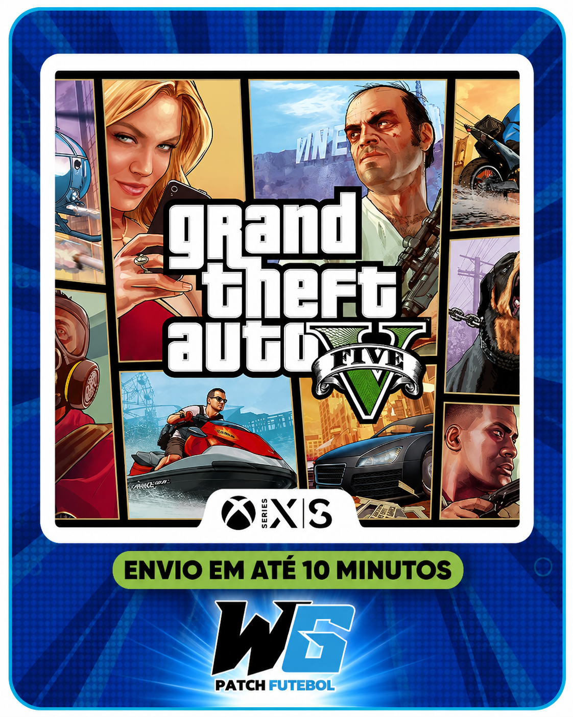 Grand Theft Auto V (GTA V) - Xbox One e Xbox Series S/X - Mídia Digital