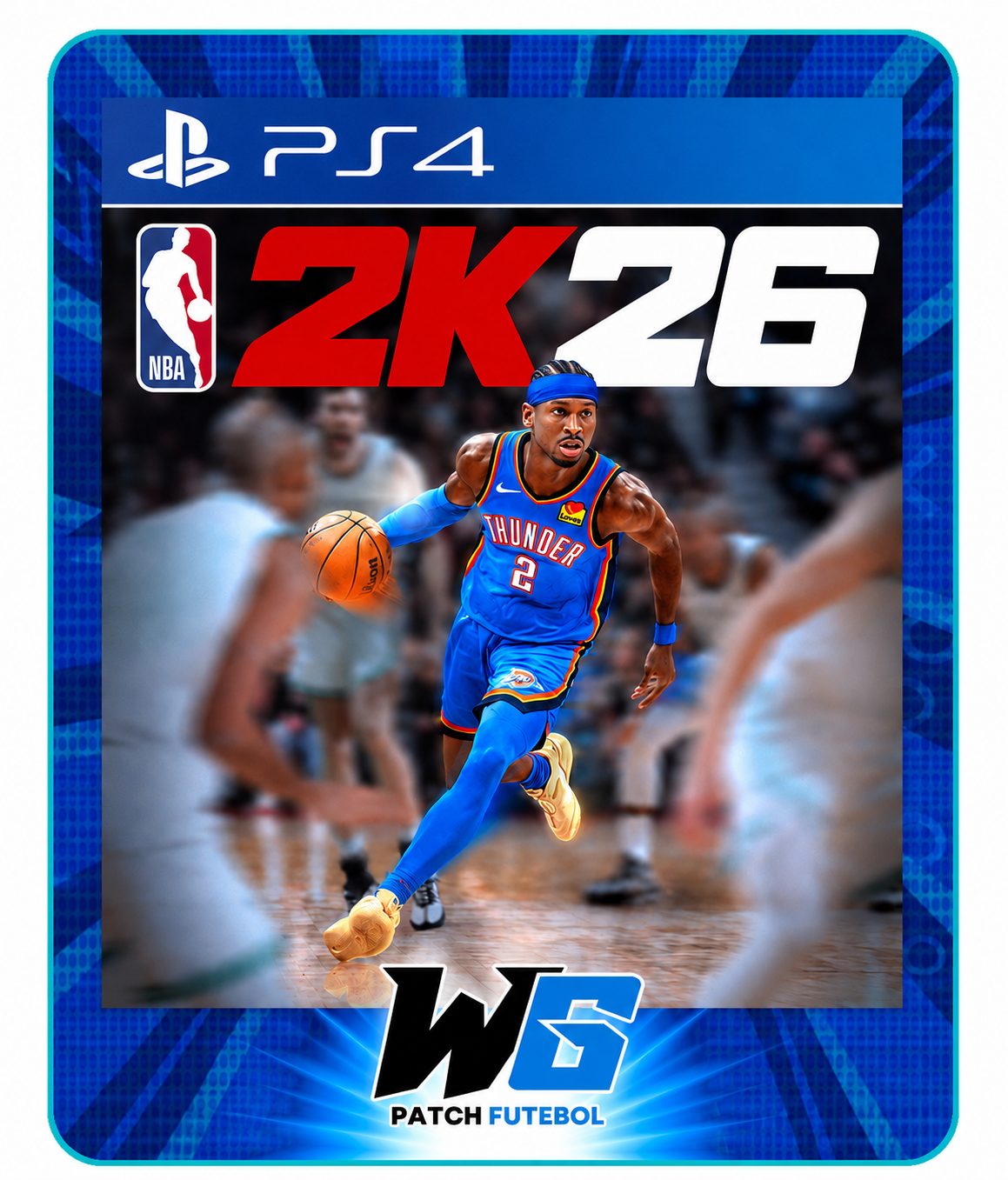 NBA 2K26 - PS4 - Edição Padrão - Primária - Mídia Digital