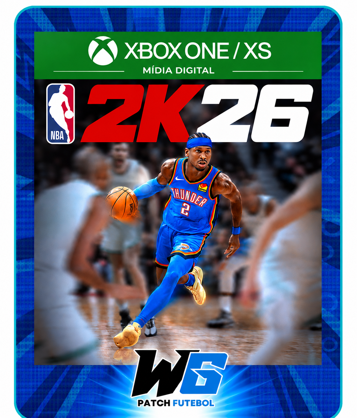 NBA 2K26 - Xbox One e Xbox Series S/X - Edição Padrão - Primária - Mídia Digital