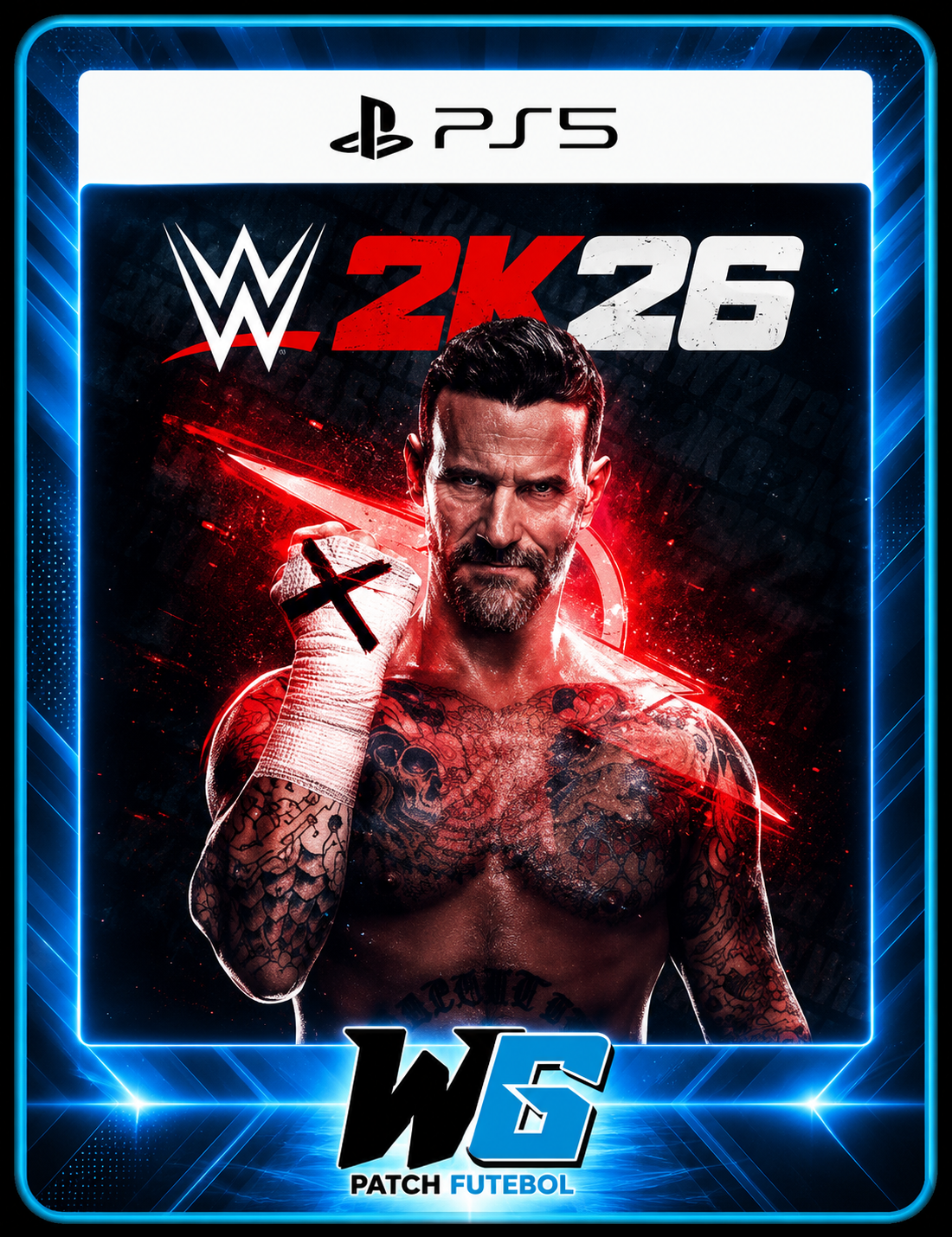 WWE 2K26 - PS5 - Edição Padrão - Primária - Mídia Digital